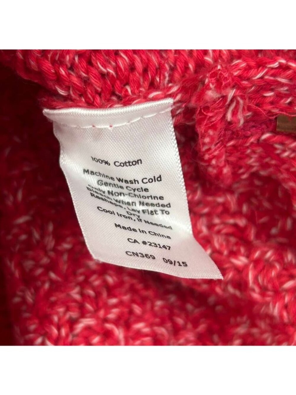 Talbots Womens Petites Sweater Hot Pink Side Zip Chunky Knit Pullover NWT - Picture 9 of 16